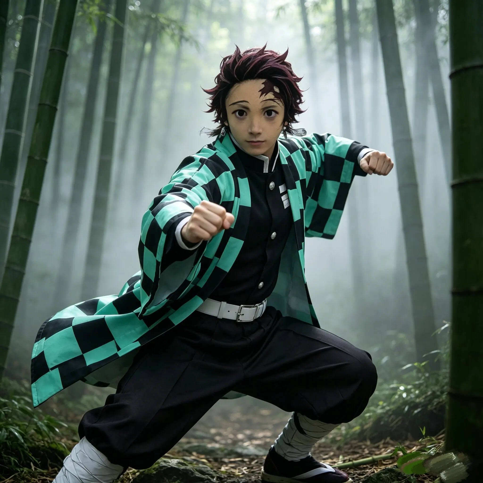 Anime Cosplay Katana - Новый костюм для косплея Камадо Танджиро
