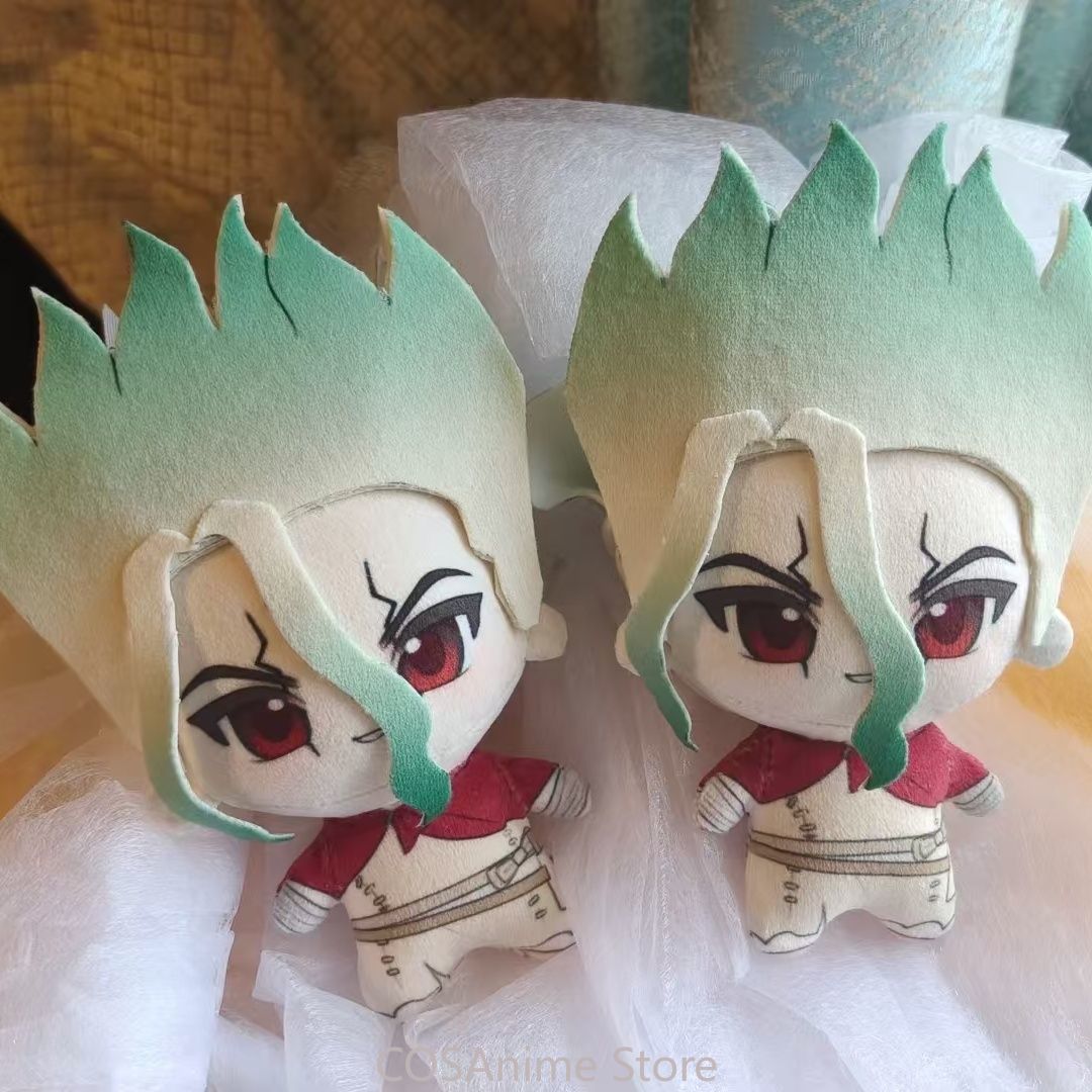 Anime Cosplay Rental - Плюшевая игрушка-подушка/брелок/талисман Доктор Стоун: Ген Асагири