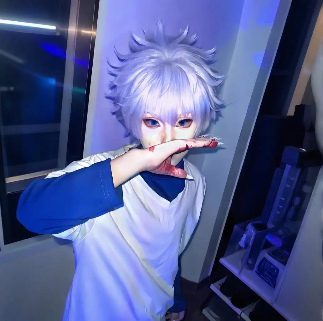 Cosplay Anime Killua Zoldyck - 【Wetrose】В наличии: Костюм для косплея Килуа