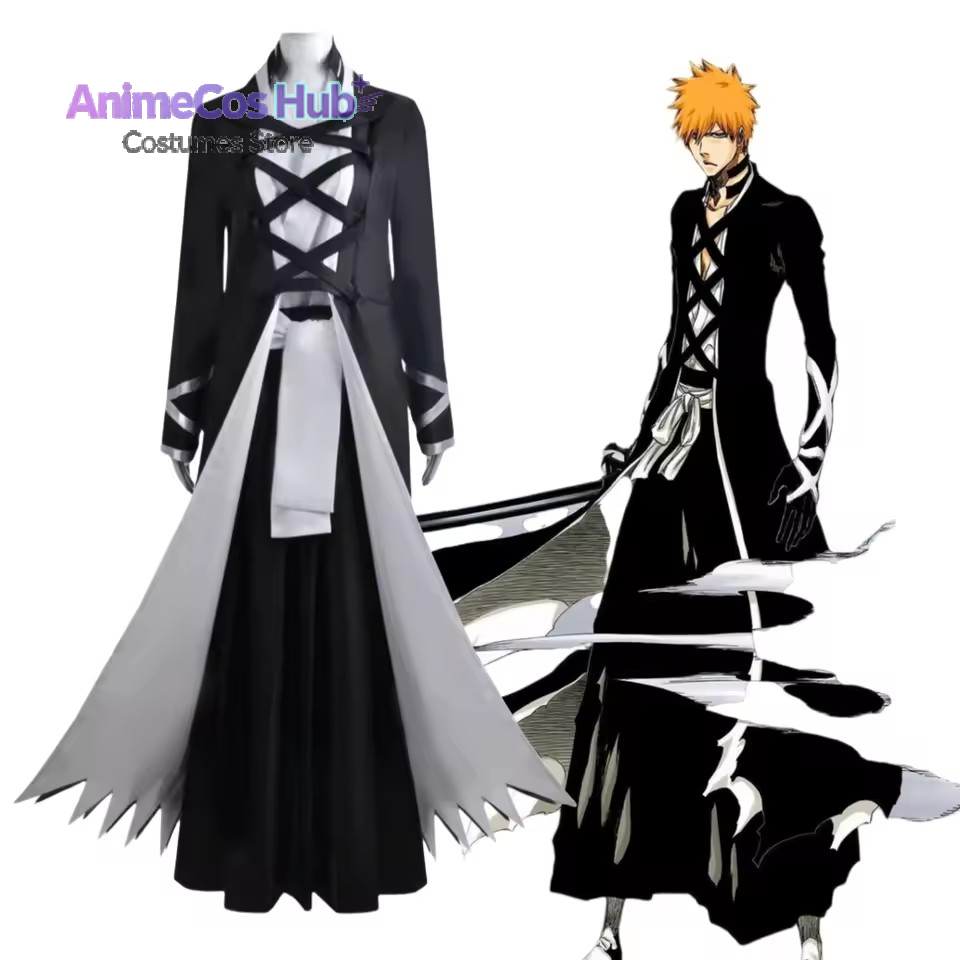 Anime Cosplay Bleach - Аниме Bleach Курасаки Ичиго Косплей Тенса