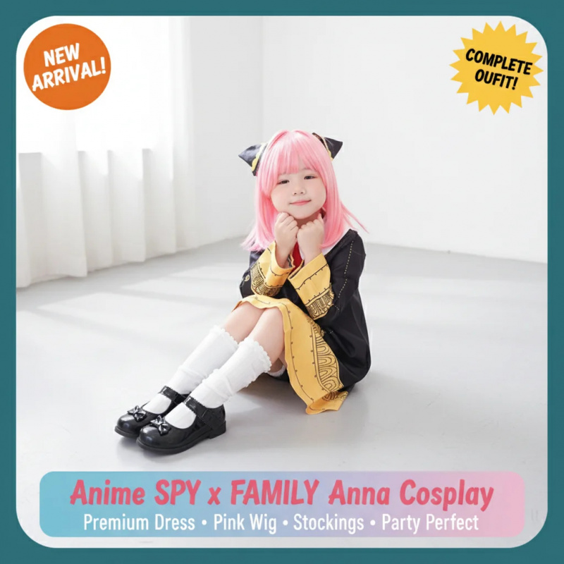 Spy Family Outfit - ▶ ❤ Костюм для косплея Ани