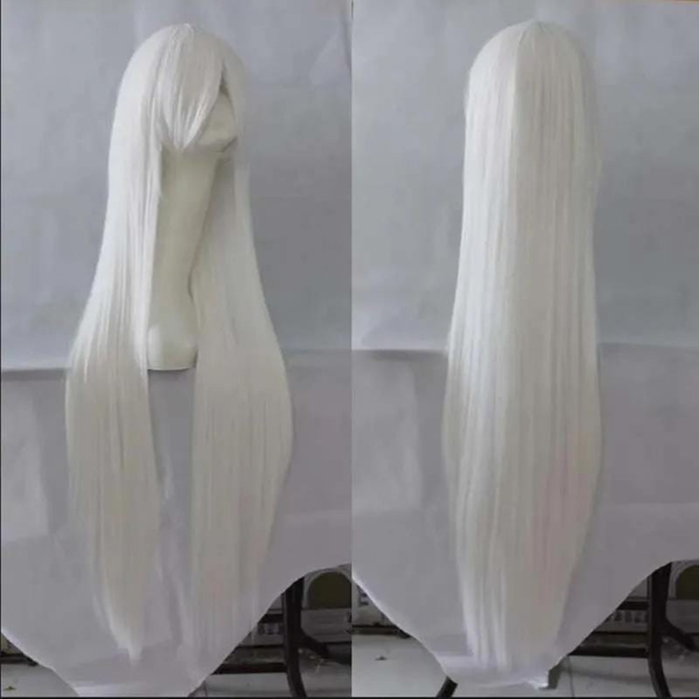 Cosplay Anime White Hair - Длинные парики для косплея Touhou Project
