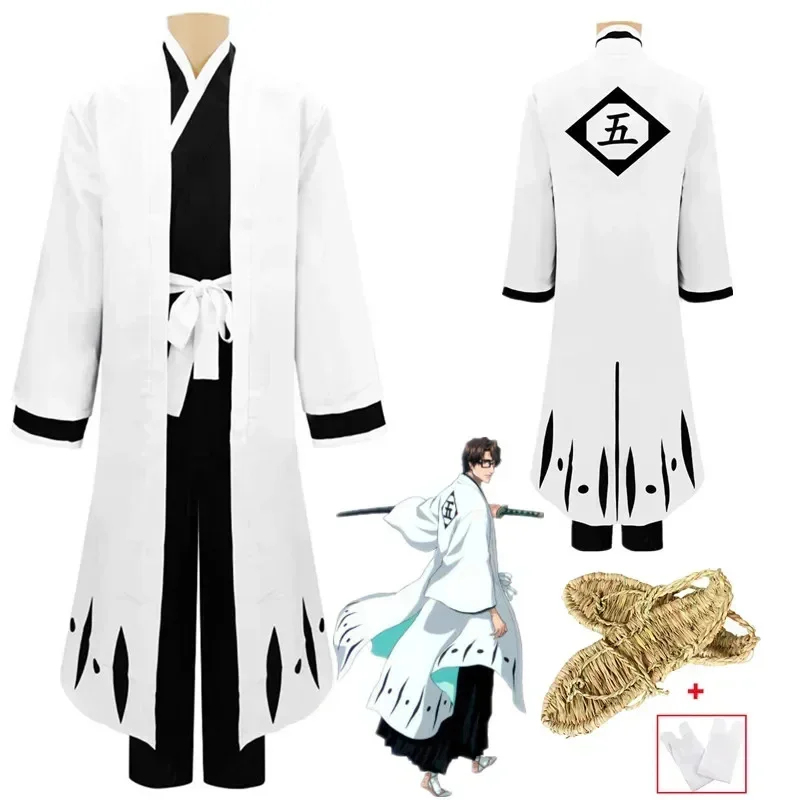 Anime Cosplay Bleach - Костюм для косплея Айзена Сосуке из