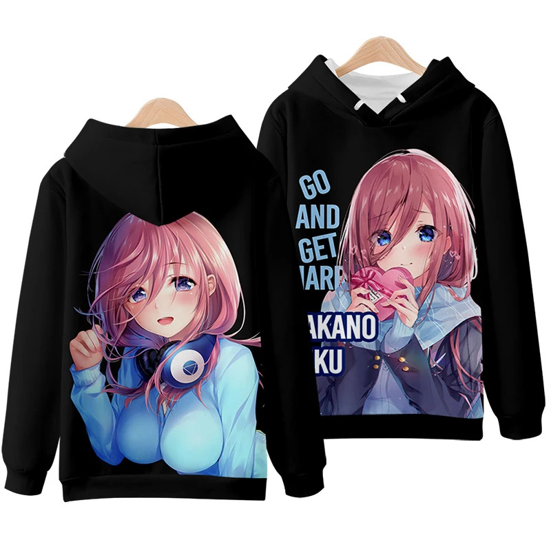Quintuplets Anime Cosplay - Vivi 2025 3D толстовки The Quintessential