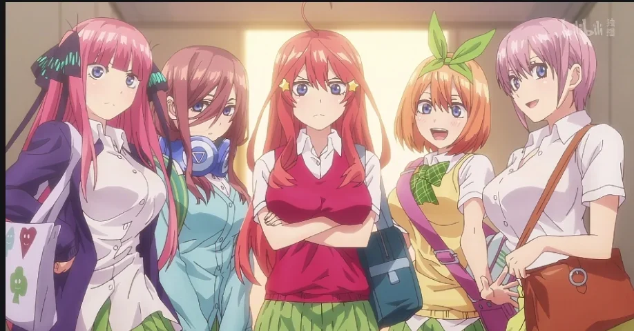 Quintuplets Anime Cosplay - Костюм для косплея на Хэллоуин 2026:
