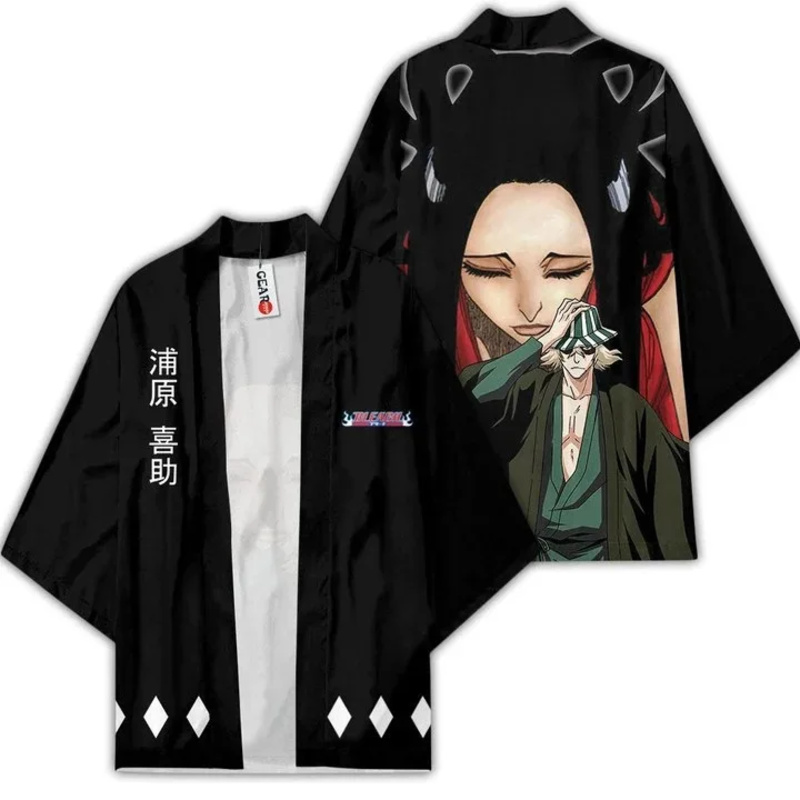 Anime Cosplay Bleach - 2025 и аниме Bleach Kimono Kurosaki