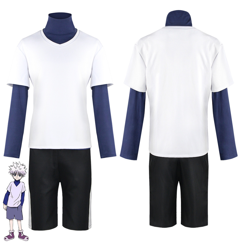 Cosplay Anime Killua Zoldyck - Аниме Killua Zoldyck Косплей Костюм Мужчины