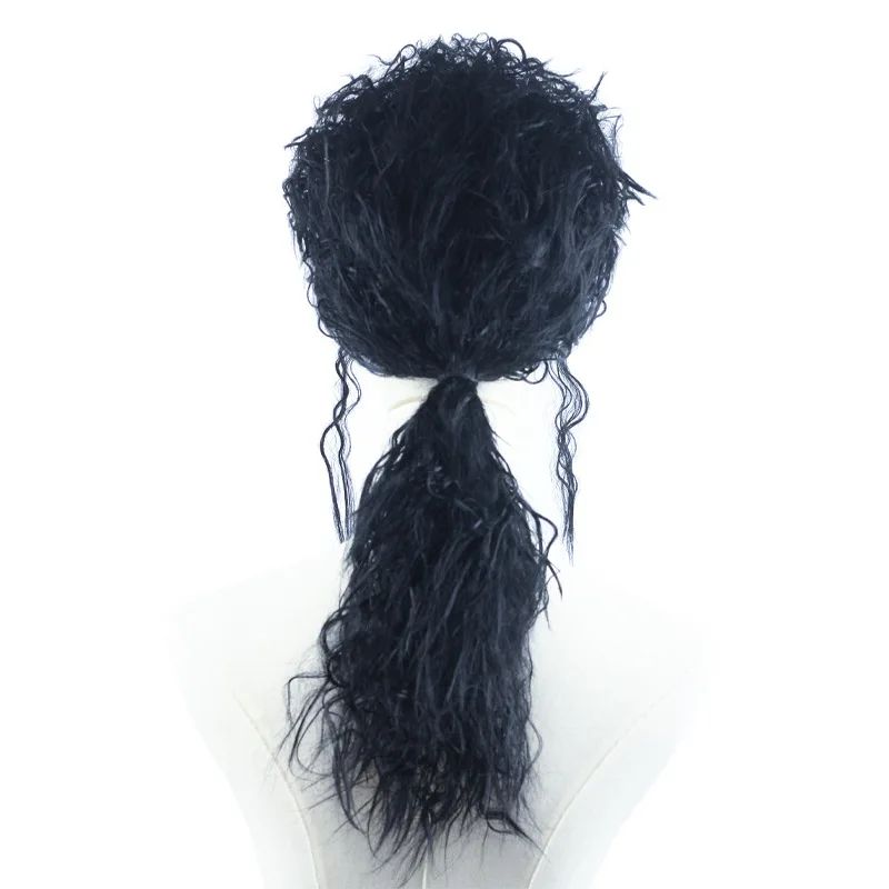 Черный парик для косплея Майкл – обзор и цена Anime Cosplay Long Black Hair