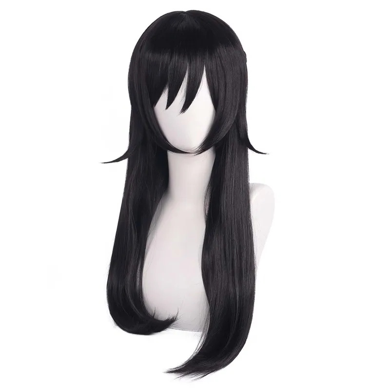 Le Cool Хэллоуин Комик-Кон Пра – обзор и цена Anime Cosplay Long Black Hair