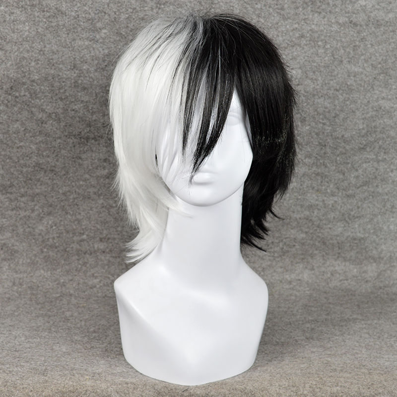 Аниме игра Danganronpa черно-б – обзор и цена Cosplay Anime White Hair