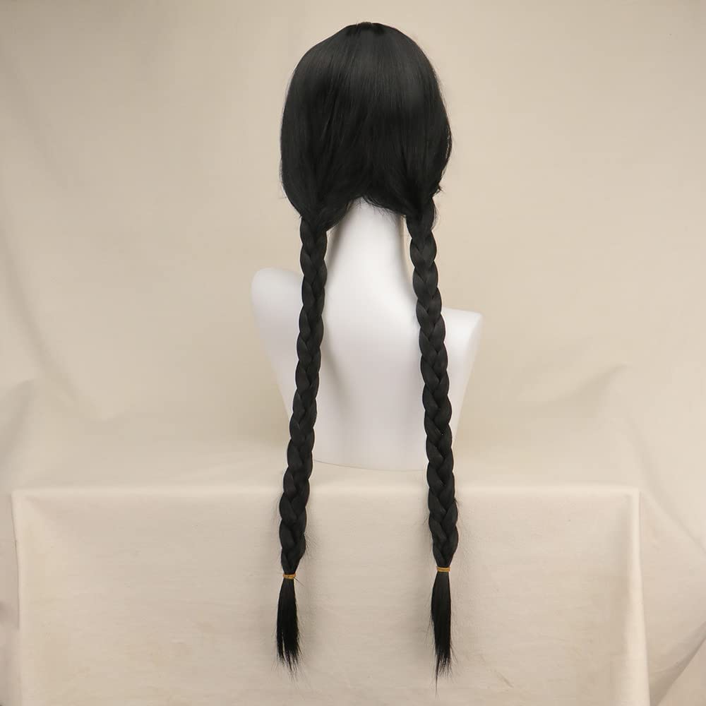 Длинные готические парики для  – обзор и цена Anime Cosplay Long Black Hair