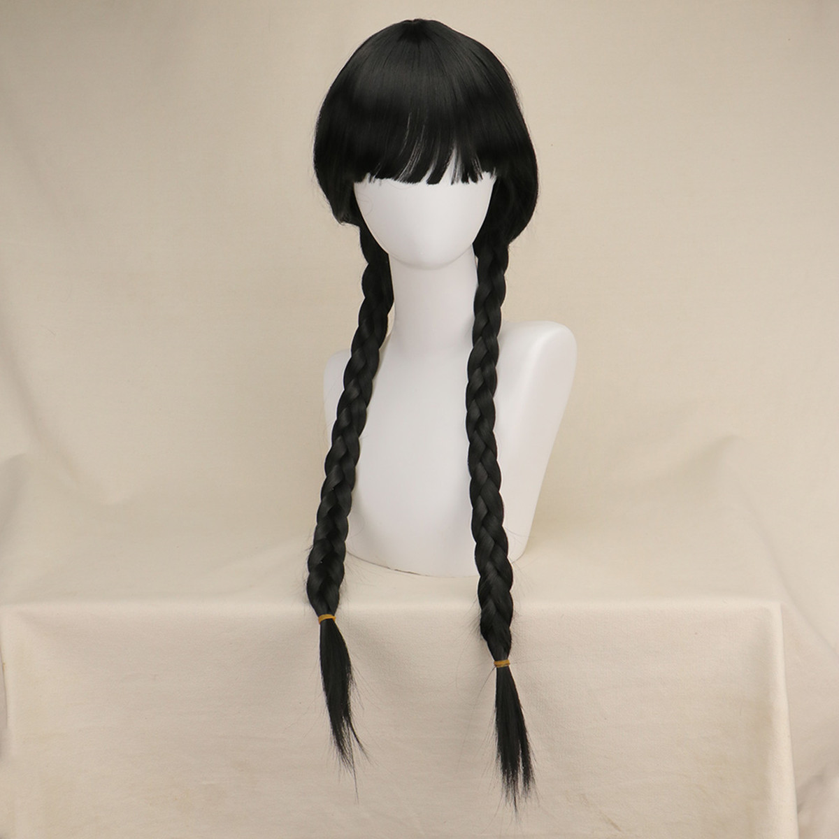 Длинные готические парики для  – обзор и цена Anime Cosplay Long Black Hair