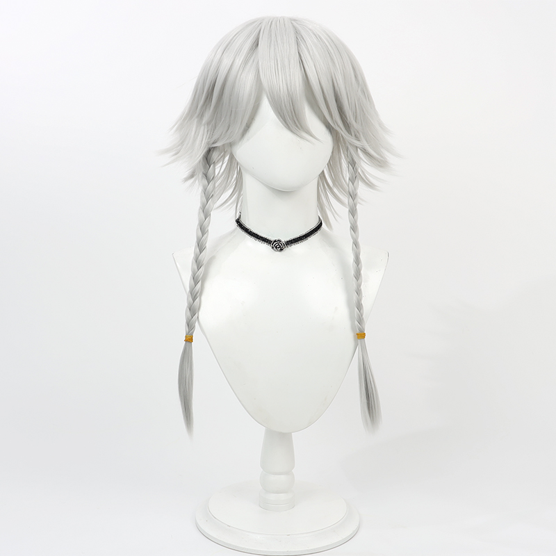 Синтетические волосы Sakuya Iz – обзор и цена Cosplay Anime White Hair