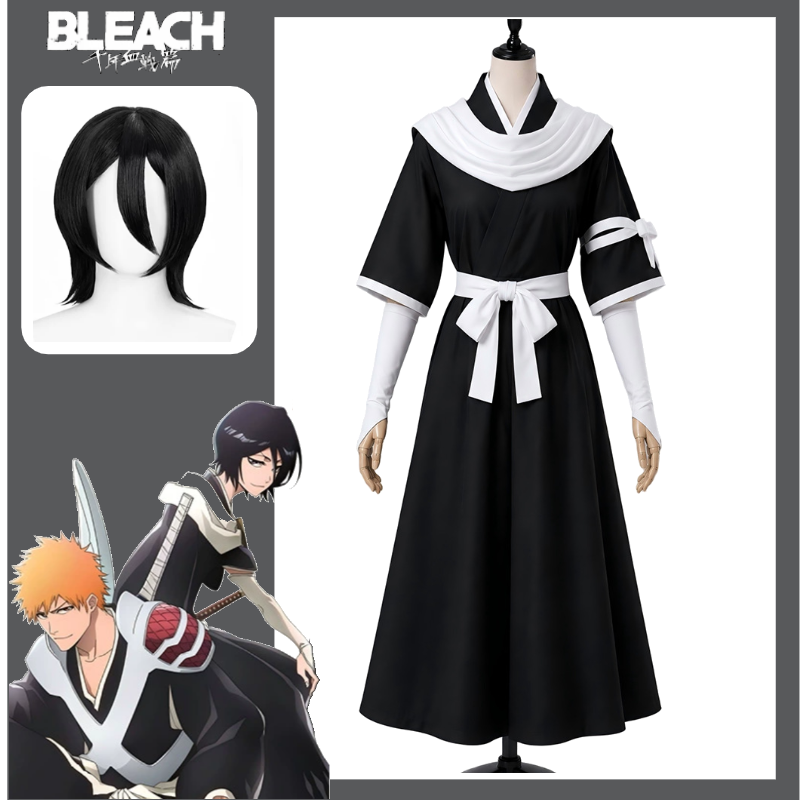 Костюм для косплея Руки Кучики – обзор и цена Anime Cosplay Bleach