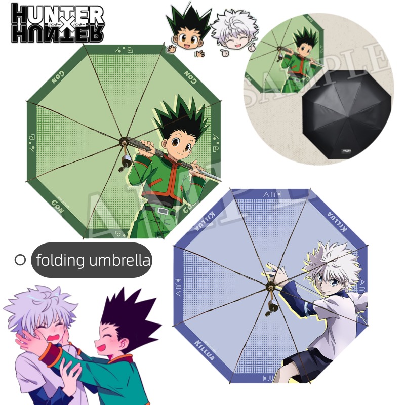 Новый складной зонт Hunter Hun – обзор и цена Cosplay Anime Killua Zoldyck