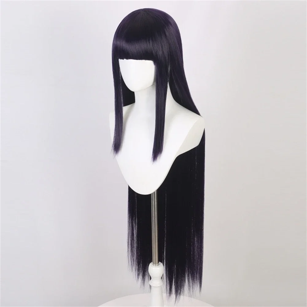 Синтетический парик для коспле – обзор и цена Anime Cosplay Long Black Hair