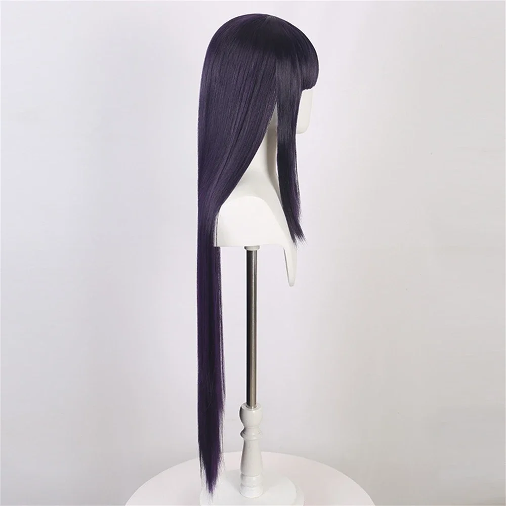 Синтетический парик для коспле – обзор и цена Anime Cosplay Long Black Hair
