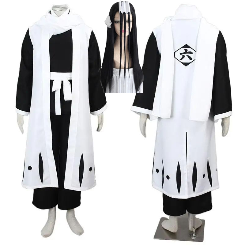Кучики Байкуя Косплей Bleach T – обзор и цена Anime Cosplay Bleach