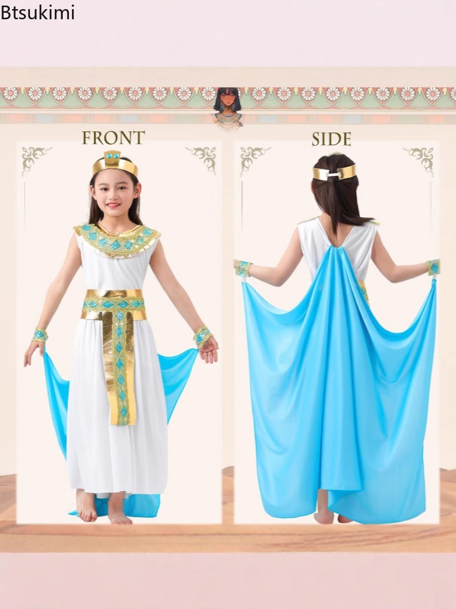 Детский костюм Клеопатры для Х – обзор и цена Egypt Cosplay Anime
