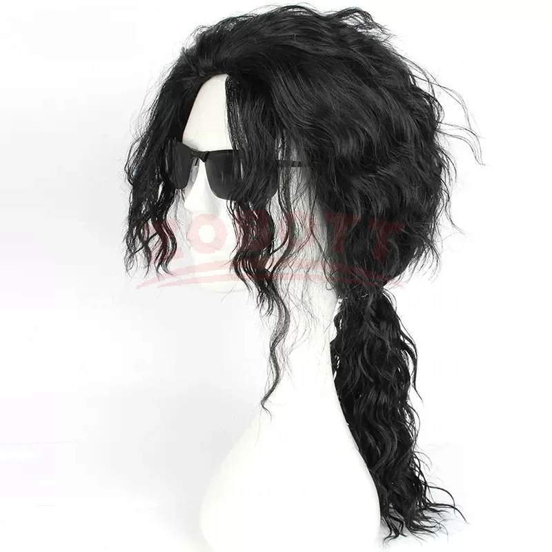 Аниме-косплей Майкла Джексона, – обзор и цена Anime Cosplay Long Black Hair