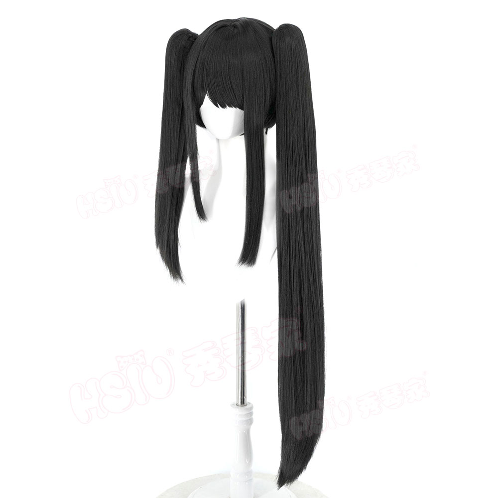 Парик для косплея Date A Live  – обзор и цена Anime Cosplay Long Black Hair