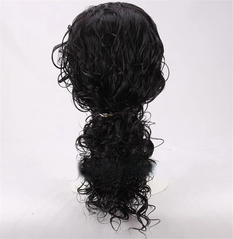 Парик для косплея Майкла Джекс – обзор и цена Anime Cosplay Long Black Hair