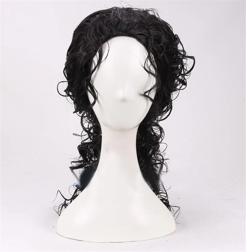 Парик для косплея Майкла Джекс – обзор и цена Anime Cosplay Long Black Hair