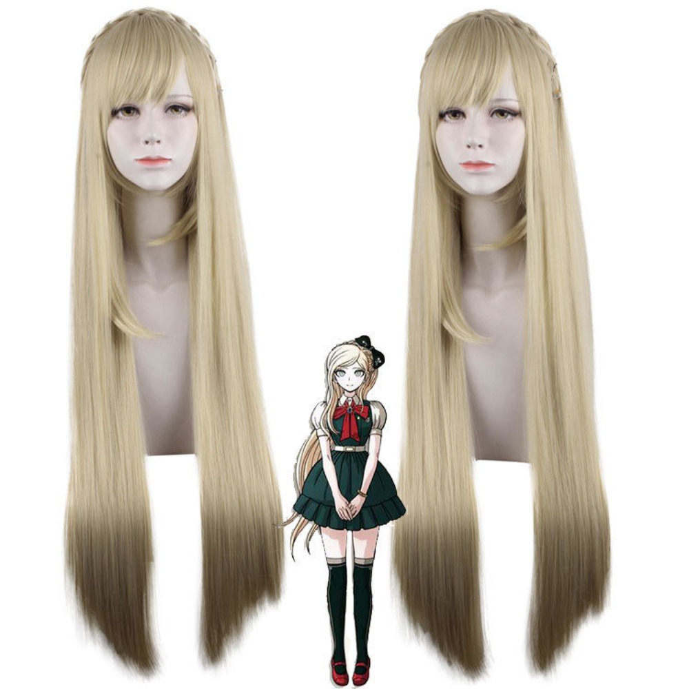 Danganronpa V3 Набор париков д – обзор и цена Cosplay Anime White Hair